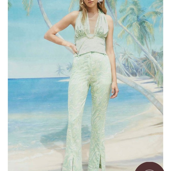 House of Sunny Pants - HOUSE OF SUNNY GREEN PARADISE PARTY SET🟢💚